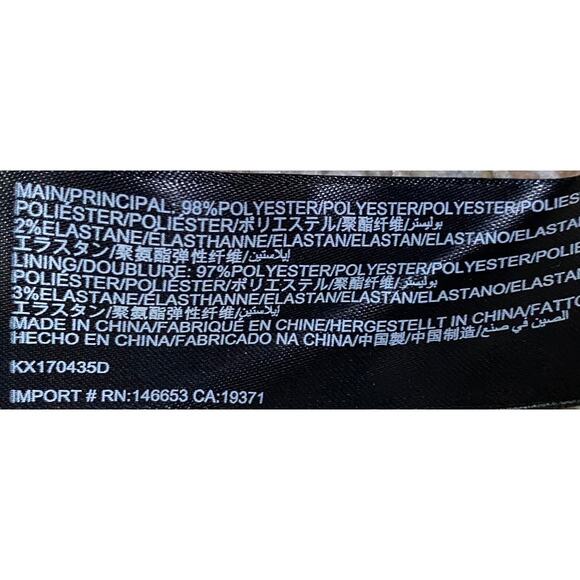 Keepsake the Label Mini Dress Beaded Trim One Shoulder Long Sleeve Black Small - Picture 9 of 10